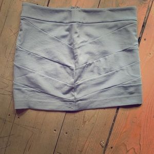 EXPRESS gray mini skirt